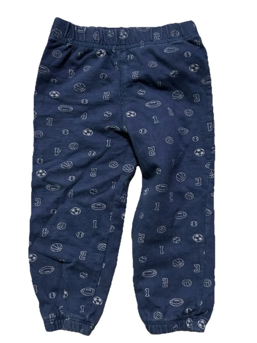 Toddler Boy Pants Jeans Joggers Sweatpants Sports Football Size 18-24 Months